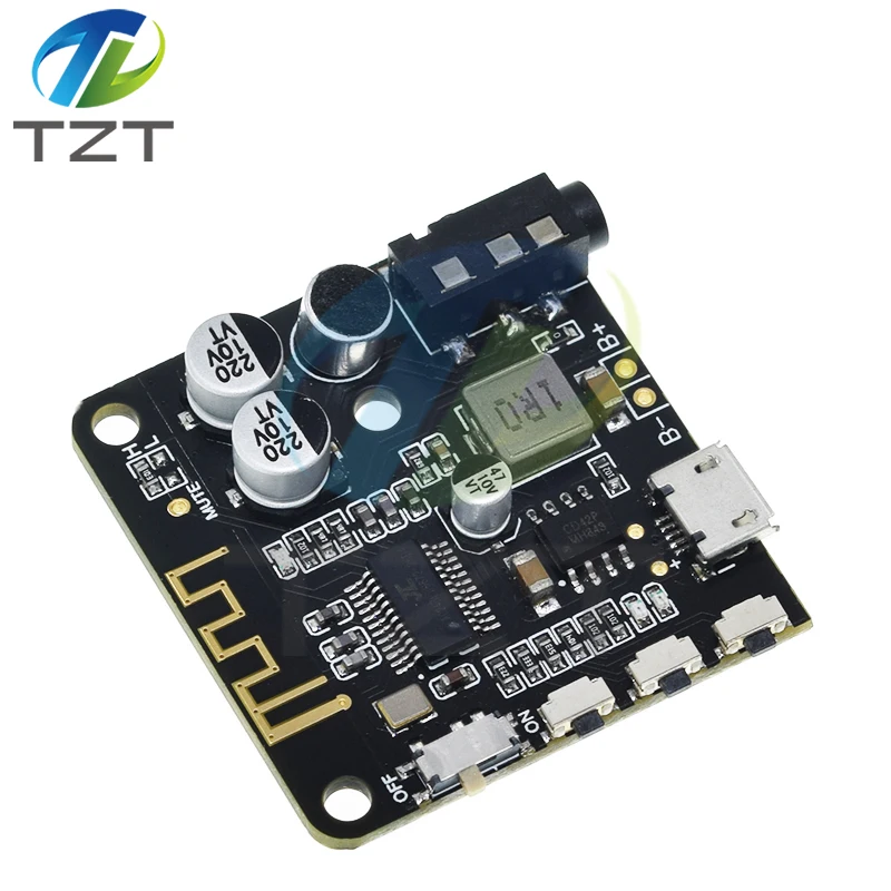 Мини Bluetooth 5 0 декодер плата аудиоприемник BT5.0 PRO MP3 плеер без потерь стерео