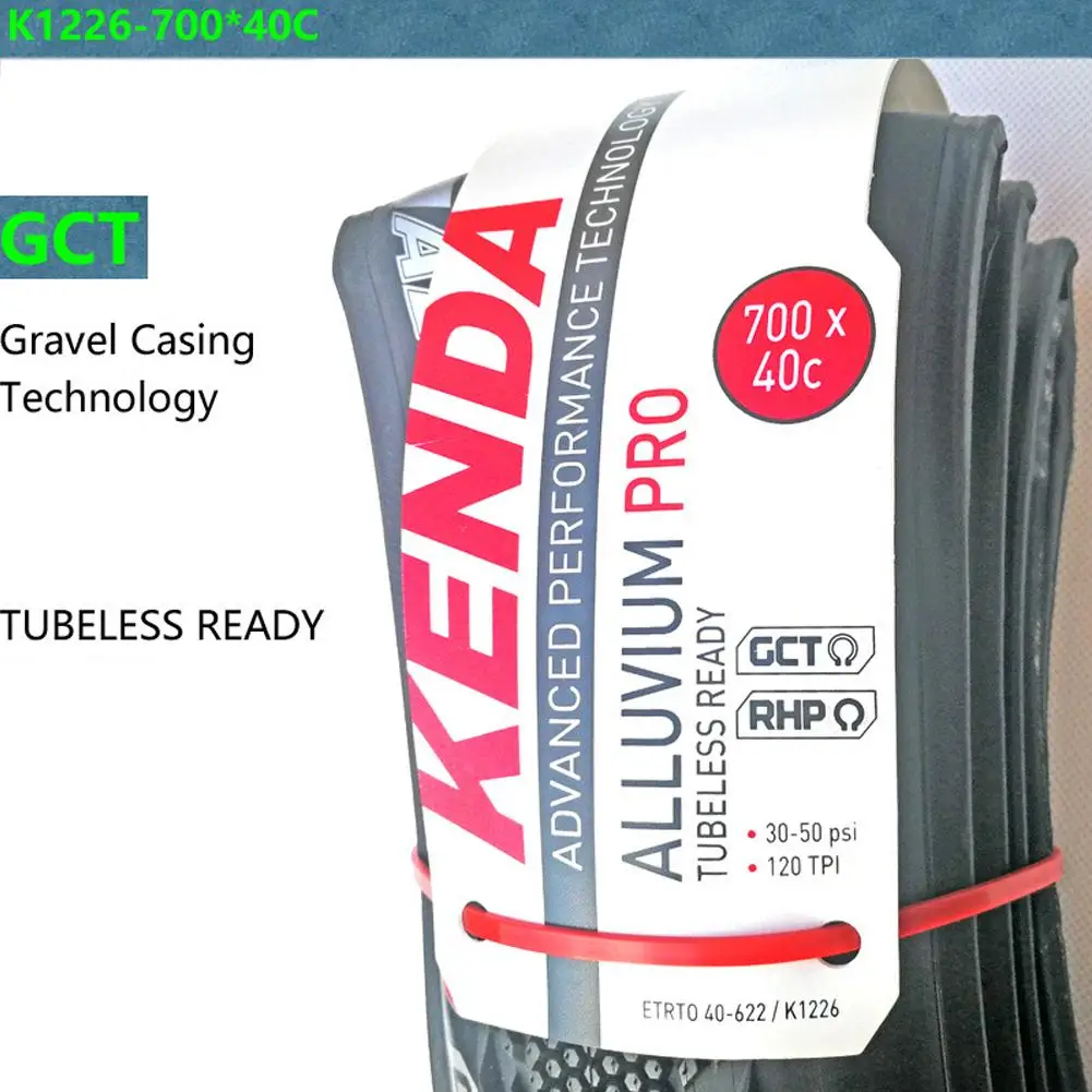 

Bicycle Tire Replacement K1226 Alluvium Pro 700 X 40c Foldable Stab-proof Mountain Bike Tires Cycling Parts