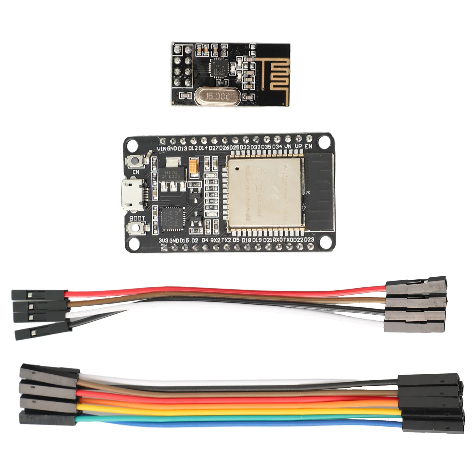 Фото Открытый DTU для Hoymiles DIY Kit ESP32 + NRF24L01 + кабель для HM1200 HM1500 TSun 350 TSun 400 со сверхнизким энергопотреблением №3