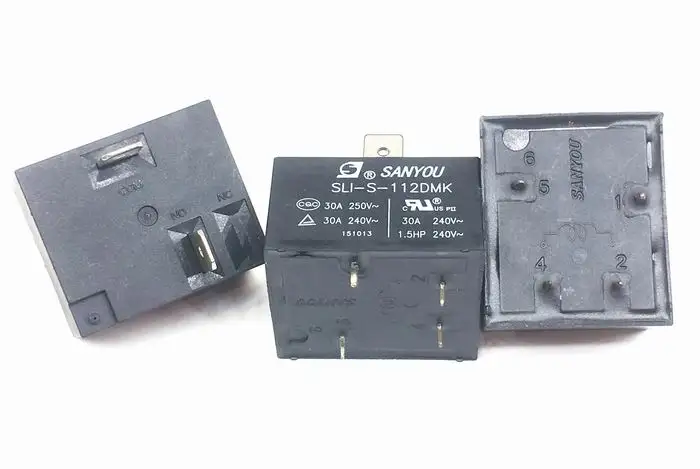 Новое реле SLI-S-112DMK 12V (MPQ4-1A-4P-12V-30A) 4 контакта |