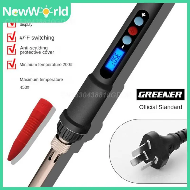 

Glue Handle Soldering Iron Pen Fixed Ring Fast Thermal Soldering Pen Repair Tool Heat Pencil Tips Ceramic Heating Core Non-slip