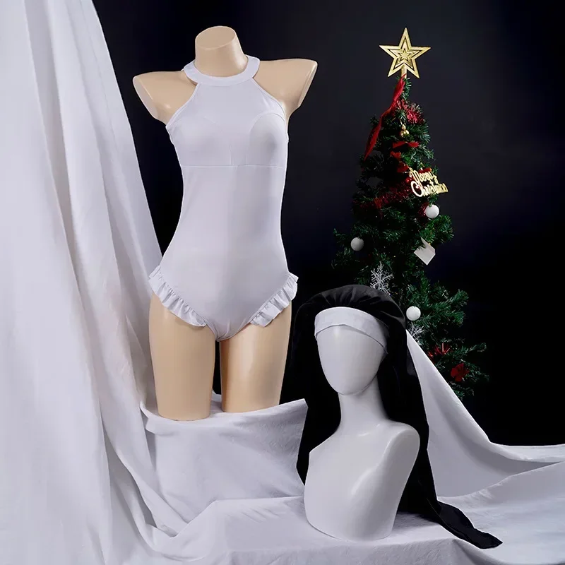 Cosbao аниме сексуальные монахини оригинальный дизайн косплей Chowbie униформа черное