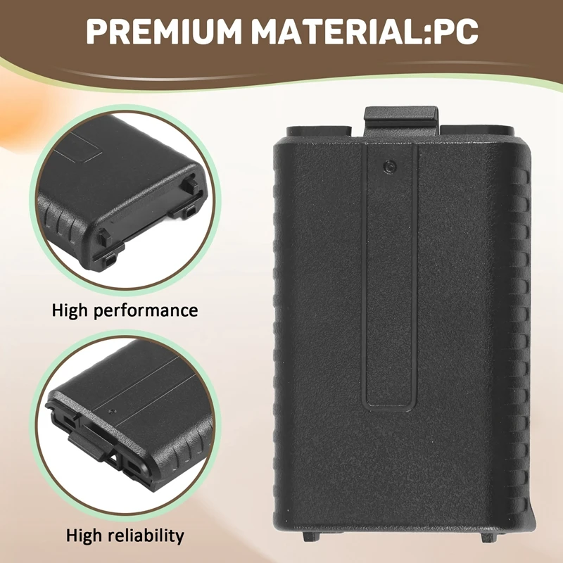 Для Baofeng Радио UV5R UV5RB UV5RE UV5REP 6AAA Батарея Расширенная стандартная оболочка