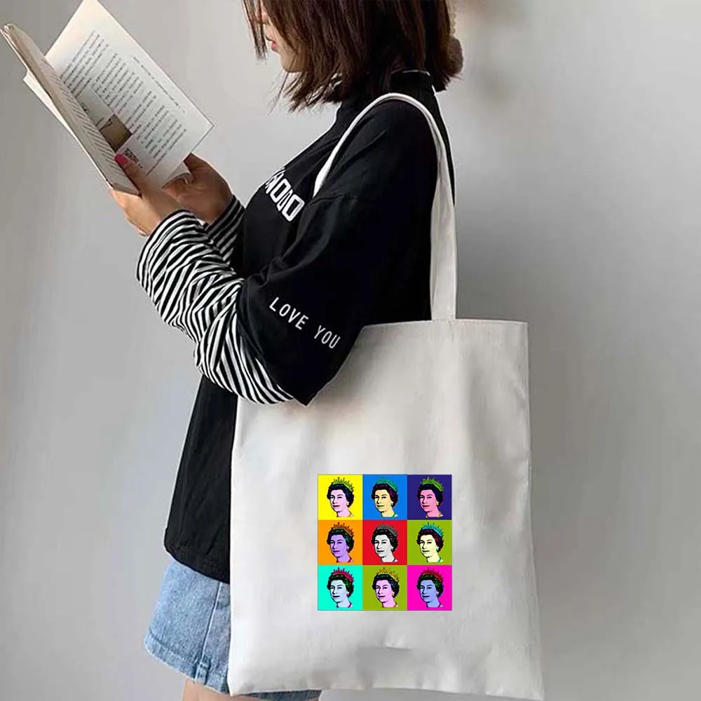 Женская Холщовая Сумка-тоут из хлопка с флагом Англии