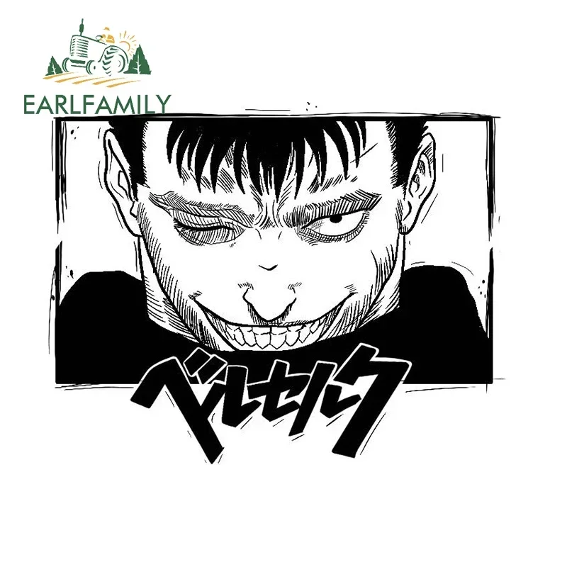 

EARLFAMILY 13 см для черепа аниме индивидуальная Автомобильная Наклейка Виниловая наклейка на бампер RV Водонепроницаемая мотоцикл Забавный фургон JDM графика