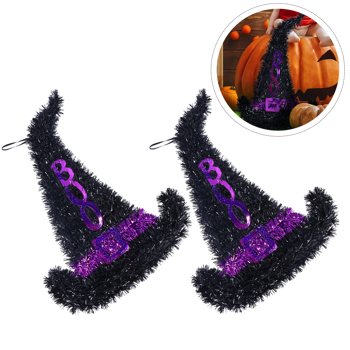 

Witchhat Hanging Hangings Wall Decorations Hats Ornament Partydecoration Pendants Decor Tinseloutdoor Pendant Ornaments Costume