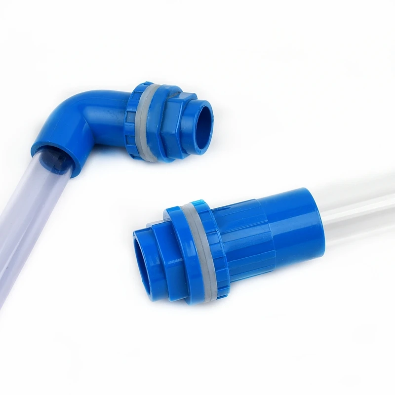 1 шт. синий диаметр 20 мм ~ 50 ПВХ сливное соединение для аквариума домашняя трубка