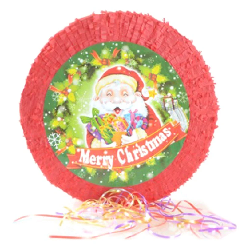

Товары для вечерние HOT-Christmas Pinata, детская Рождественская пината Santa Pinata, Рождественская темативечерние НКА, украшения