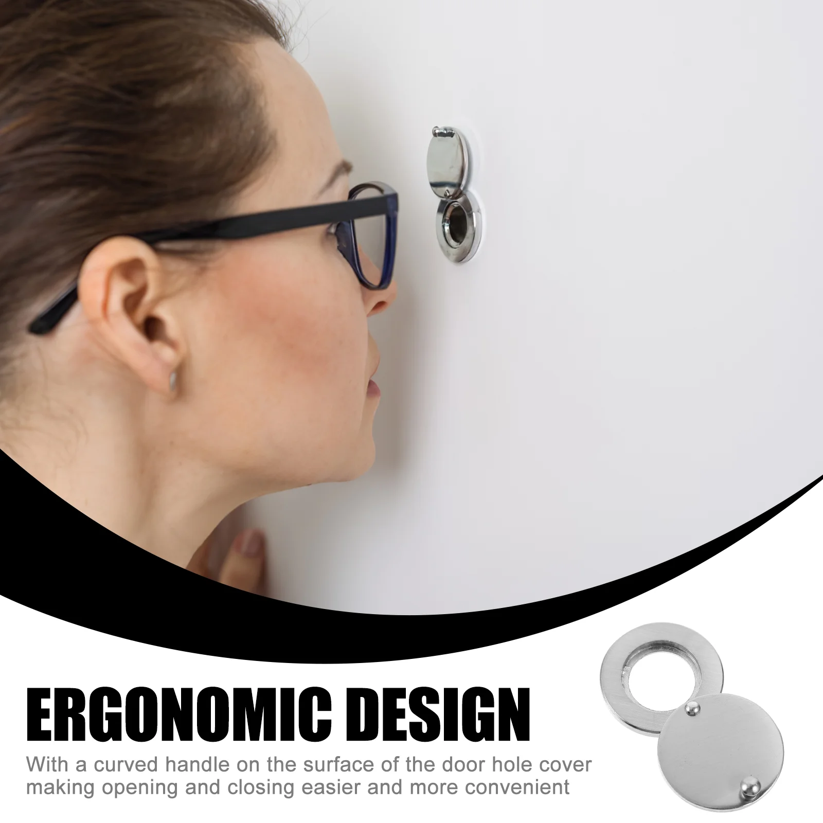 Дверное зеркало защитная крышка для глаз внутренней части квартиры