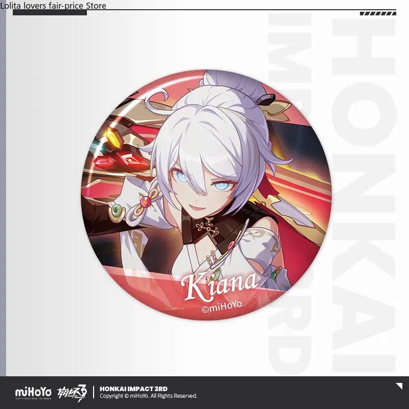 2026 Honkai Impact 3rd CG Series Can Badge Blind Box Vol.8 Броня Спаркл Тереза Зеле Вита Сонгкве Брошь-значок Официальный продукт MiHoYo (art.: 3920dceee01f7) - 3920dceee01f7
