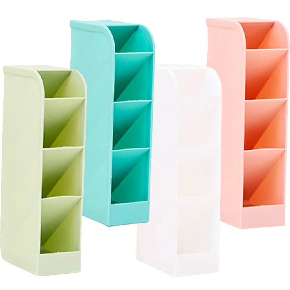

Pen Organizer Desk Holderstationerystorage Brush Cup Boxholders Makeup Desktopcompartments Supplies Office Accessories School