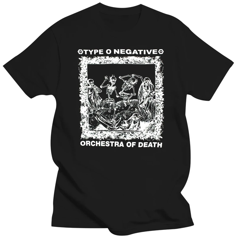 

Мужская футболка с принтом отрицательного оркестра смерти