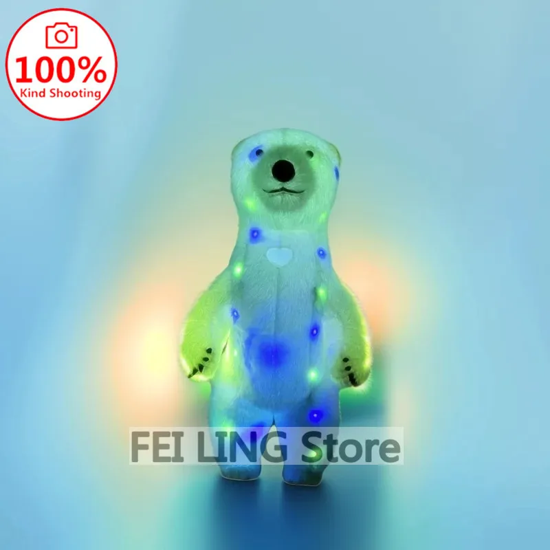 Надувной костюм-талисман для взрослых Пасхальный кролик с белым медведем панда