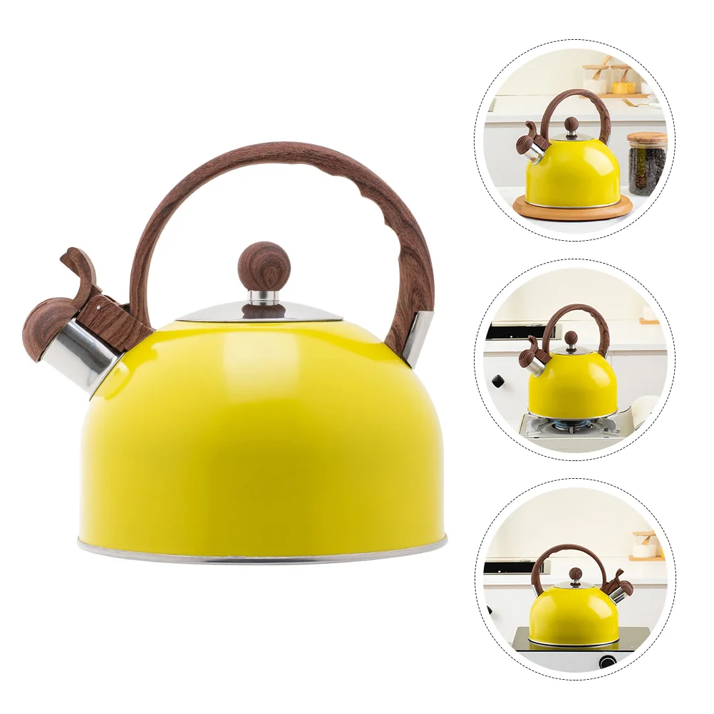 

Kettle Tea Stove Whistling Water Teapot Pot Stovetop Steel Stainless Boiling Coffee Gas Hot Whistle Electric Metal Teakettle
