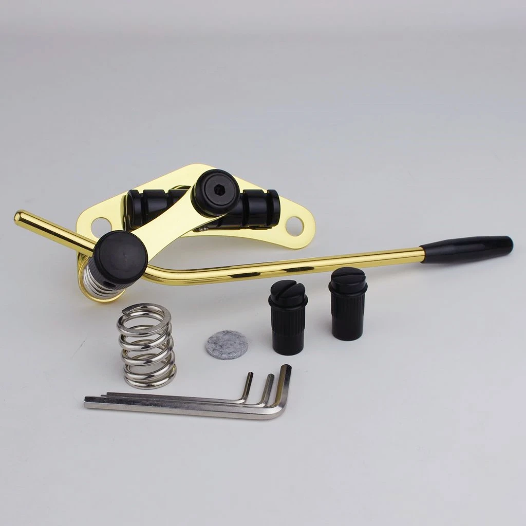 Стопорный стопорный брусок для электрогитары цвет черный с болтами фиксирующий