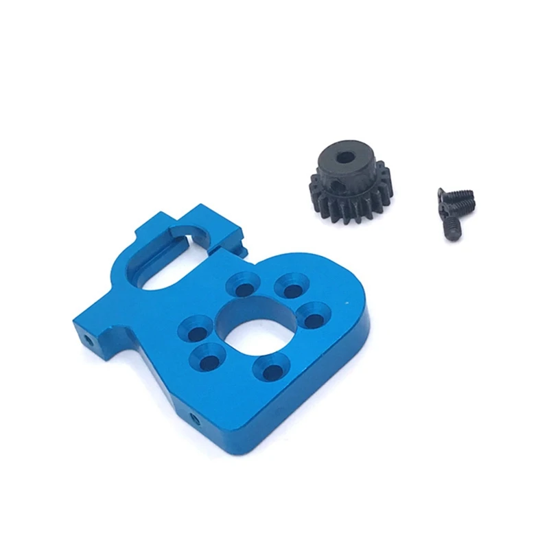 

Metal Motor Mount Holder And 19T Motor Gear For Wltoys 144002 144010 124016 124017 Brushless RC Car Parts