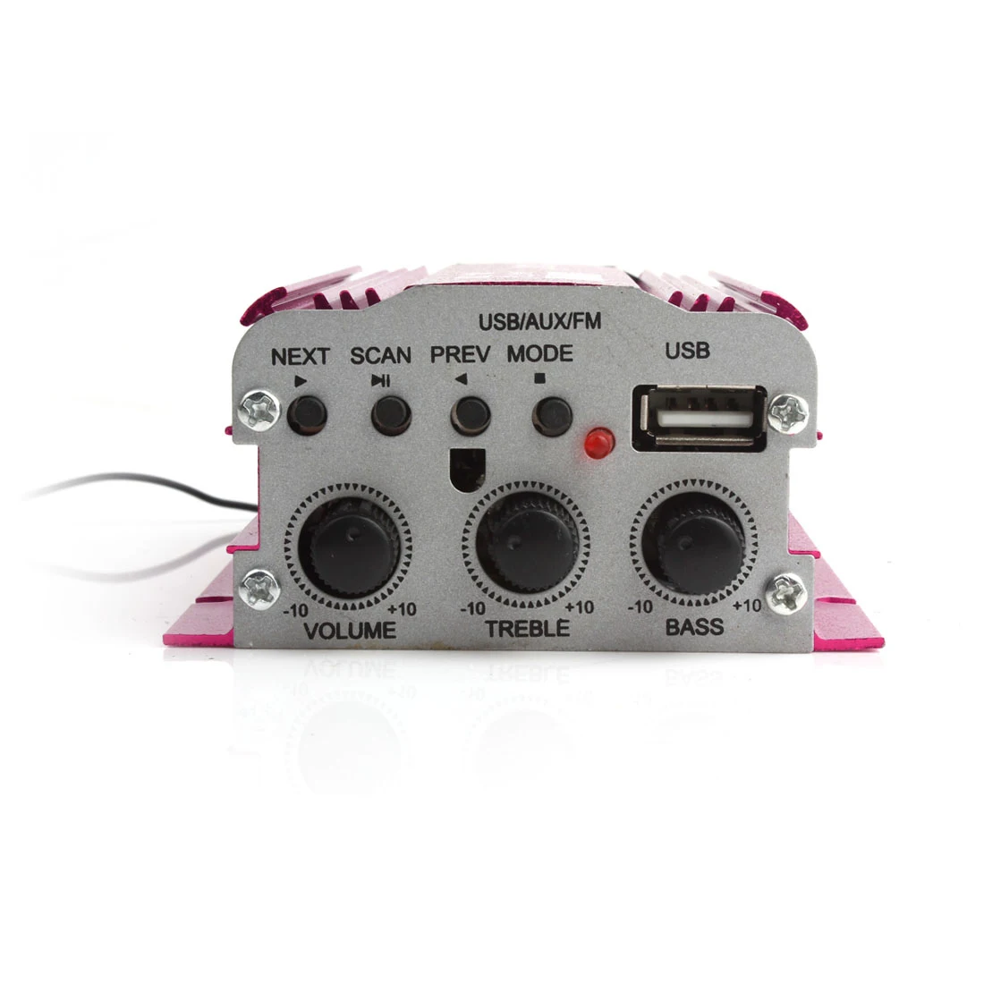 Kinter MA-700 Автомобильный аудиоусилитель с 2 каналами, поддержка USB MP3 FM входа и дистанционного управления для мотоцикла и лодки.