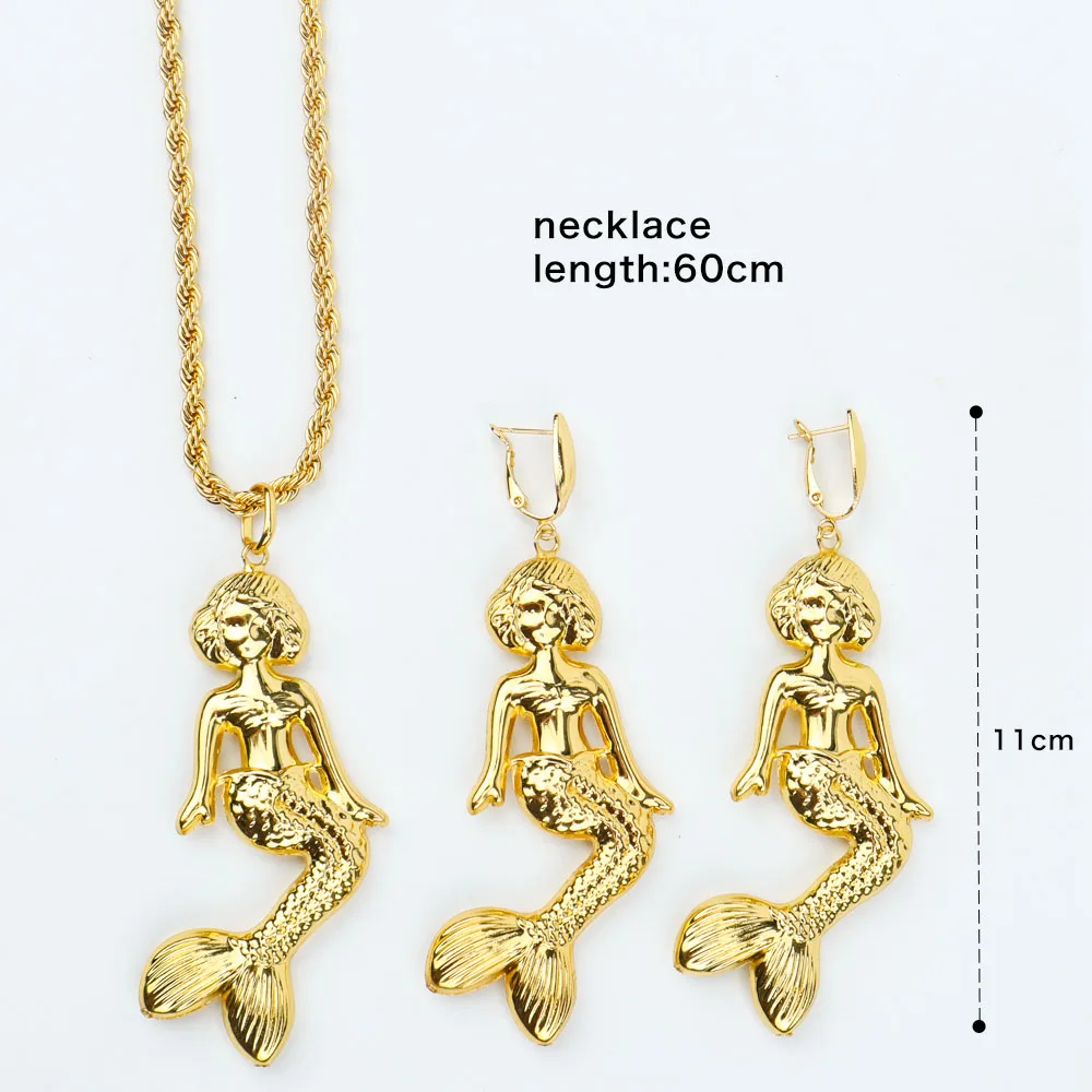 

Fashion Necklace Earrings for Women Dubai Gold Color Jewelry Sets for Women Daily Wear Party Holiday Wedding Jewelry Set