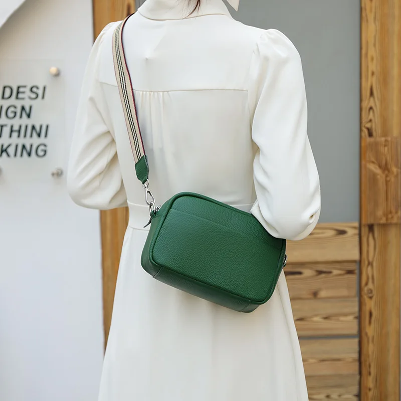 

Woman Genuine Leather Crossbody Shoulder Bags 2022 Small Messenger Bag For Women Brand Designer Handbags And Purses Ladies