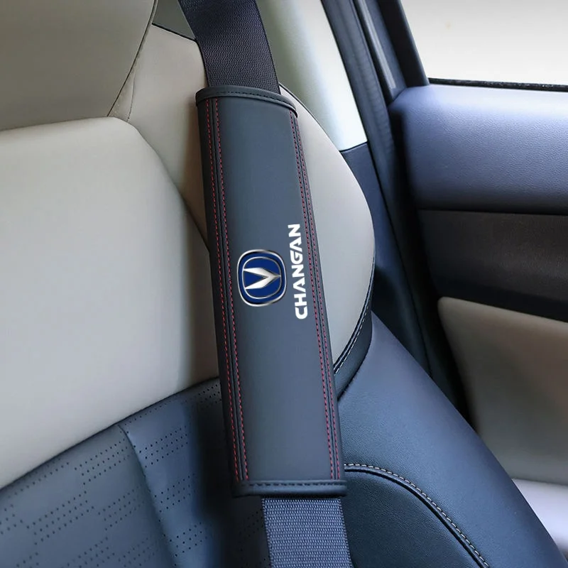Кожаные Наплечники Для Автомобильных Ремней Безопасности Nappa Changan CS35 Plus CS55 PLUS CS75