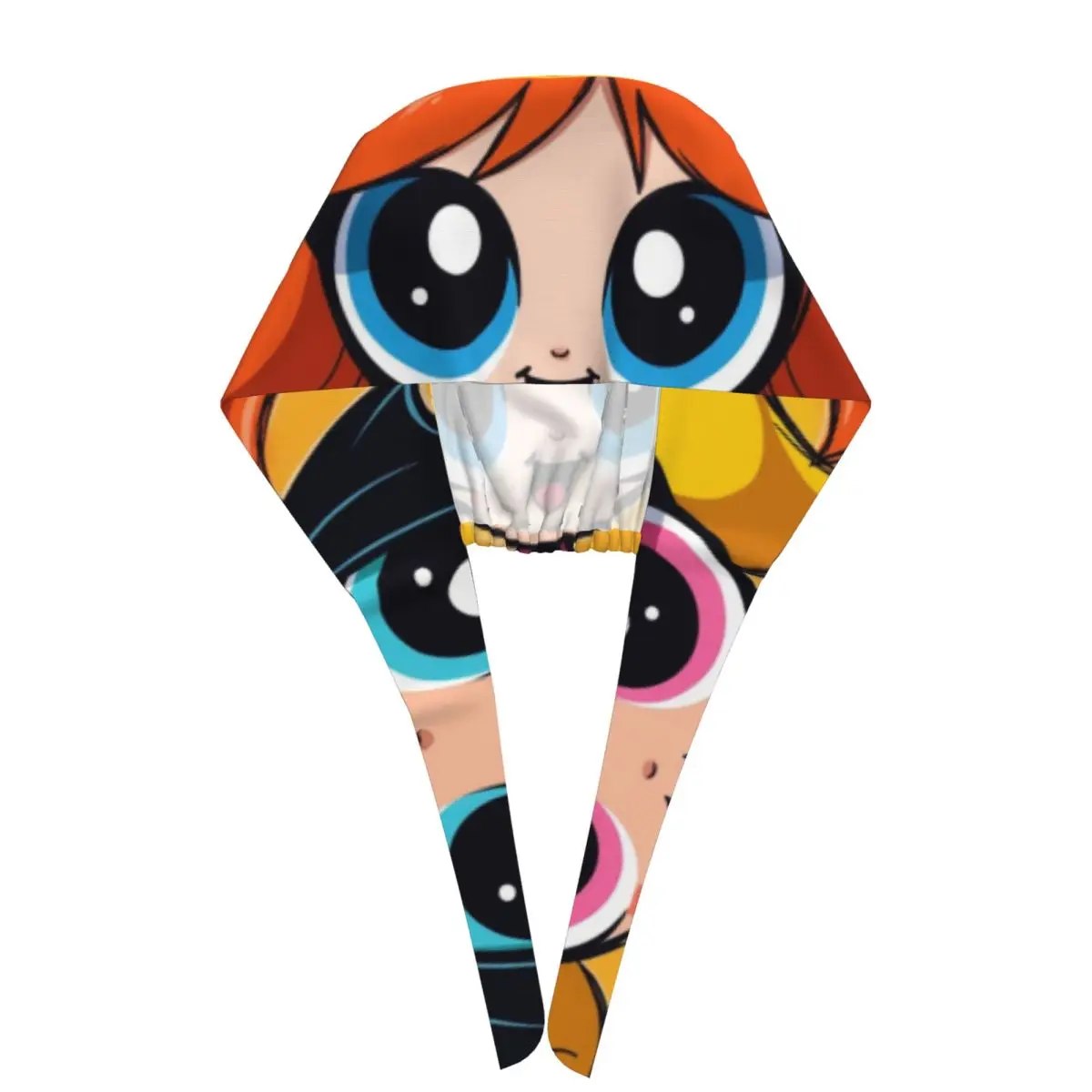 Забавная рабочая шапка Y2k в стиле аниме Powerpuff милые шапки для девочек