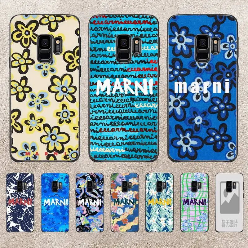 

M-Marni Phone Case For Samsung Galaxy A51 A50 A71 A21s A31 A41 A10 A20 A70 A30 A22 A02s A13 A53 5G Cover Coque