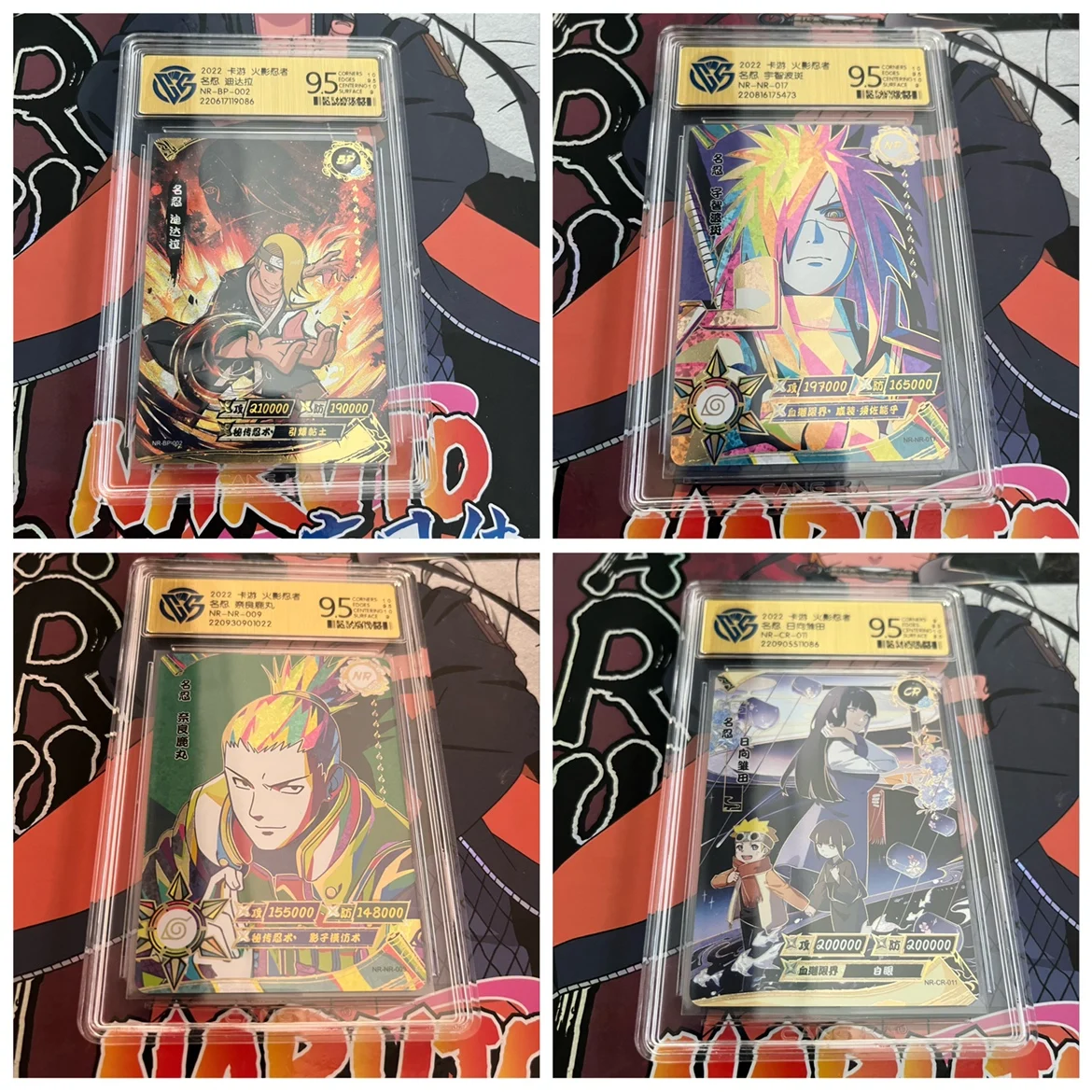 

Kayou Naruto CCG Card BP CR NR SP Hinata Rating Card Anime Game Character Collection Hobby Board Game Toys Birthday Gift To Kids