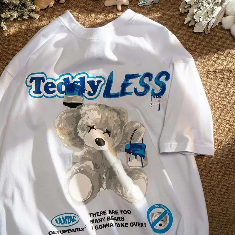 Футболка женская с коротким рукавом Свободный Топ в американском стиле хип-хоп