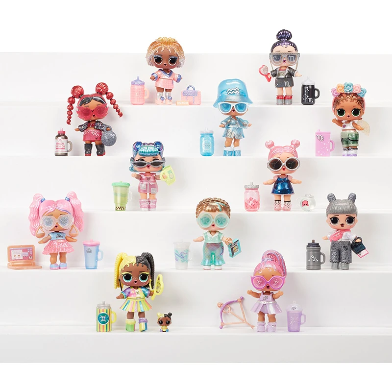 Серия LOL блестящие мерцающие куклы со знаком звезды Оригинальные фигурки героев