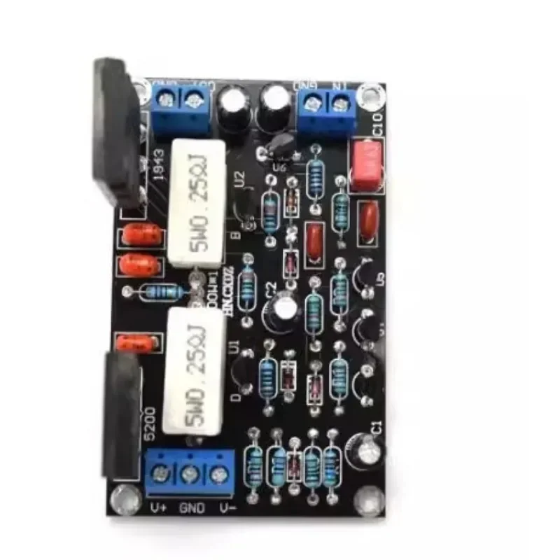 100W 2SC5200+2SA1943 Audio Amplifier Board HIFI Mono Channel Dual DC35V Speaker Home Theater DIY