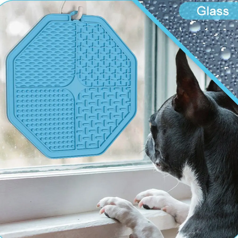 

Silicone Dog Feeding Lick Mat Cat Feeder Licking Pad for Dogs Cats Lickimat Dog Bath Buddy Slow Feeder Food Sucker Cats Lick Pad