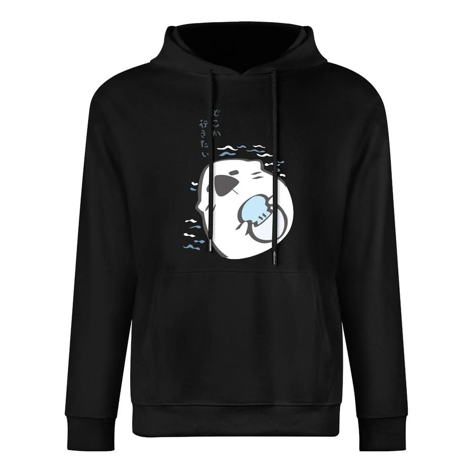 P_Sekai рубашка с выдрой пуловер толстовка одежда для мужчин в корейском стиле