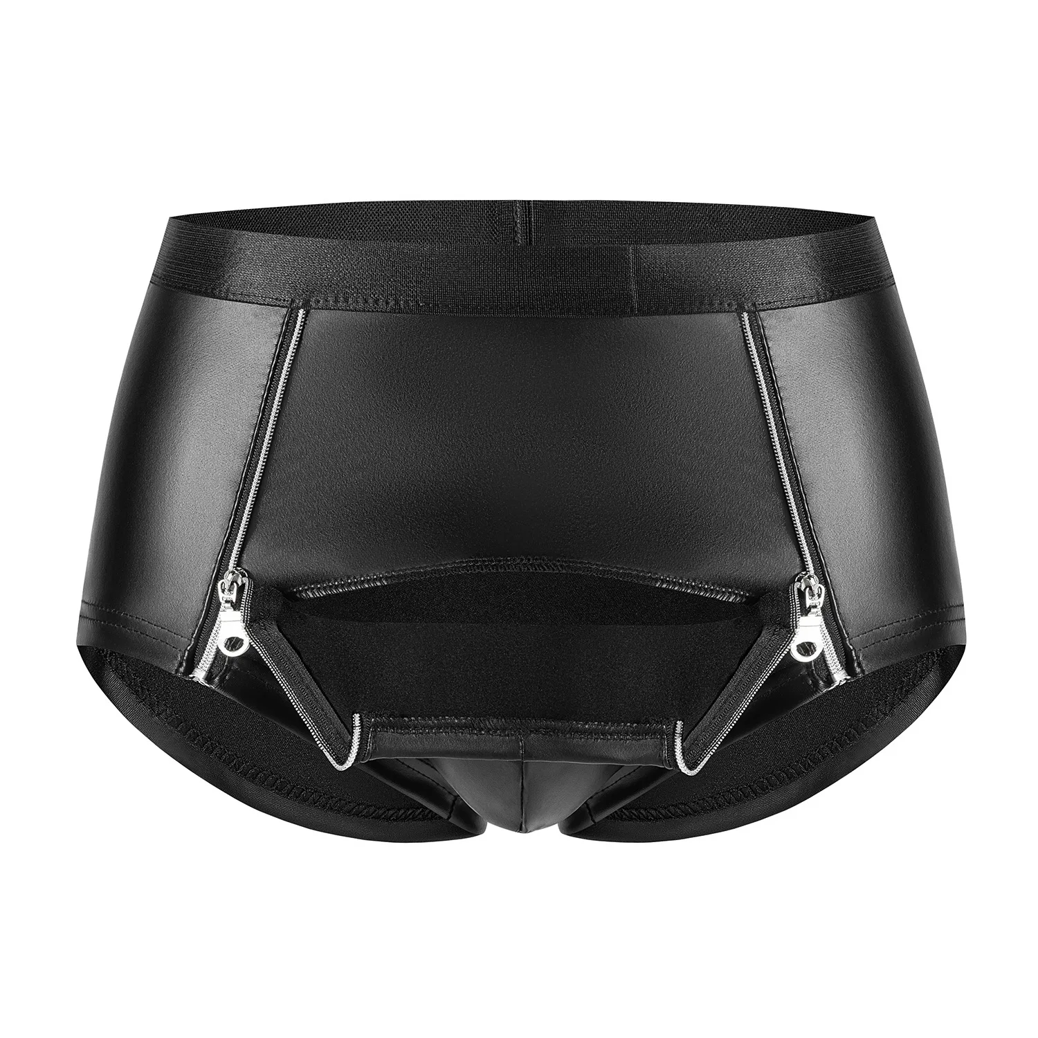 Новые сексуальные мужские боксеры короткие фетиш-нижнее белье трусики из