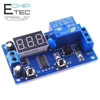 free shipping dc 12v infinite loop delay timing timer relay onoff switch loop module with led display 1pc time control module