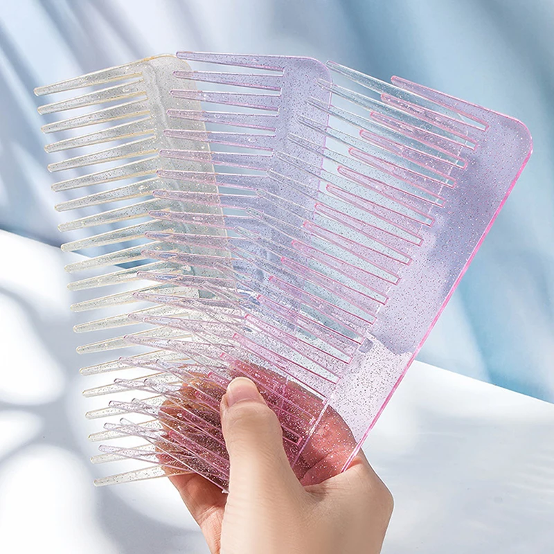 Hairdressing Comb Hair Brush Women Girl Hair Styling Tool Portable