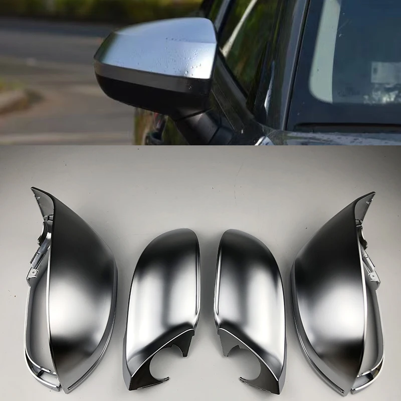 

Replace rearview side Mirror Cover caps For Audi A4 B8.5 B8K A3 8V S3 RS3 A5 B8 B9 B7 B6 C7 A8 D4 A6 C8 A8 D5 Q5 matt chrome