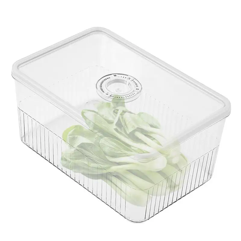 

Кухонные контейнеры для хранения пищевых продуктов, прозрачные контейнеры для холодильника с таймером, видимые контейнеры для хранения фр...