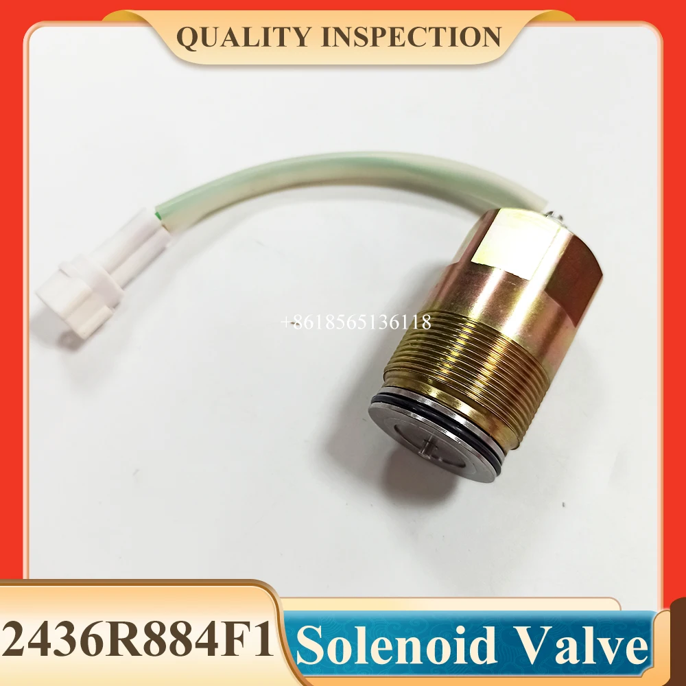 Электромагнитный клапан гидравлического насоса MC609- 7421120 2436R884F1 для Kobelco SK60-5 SK200-3