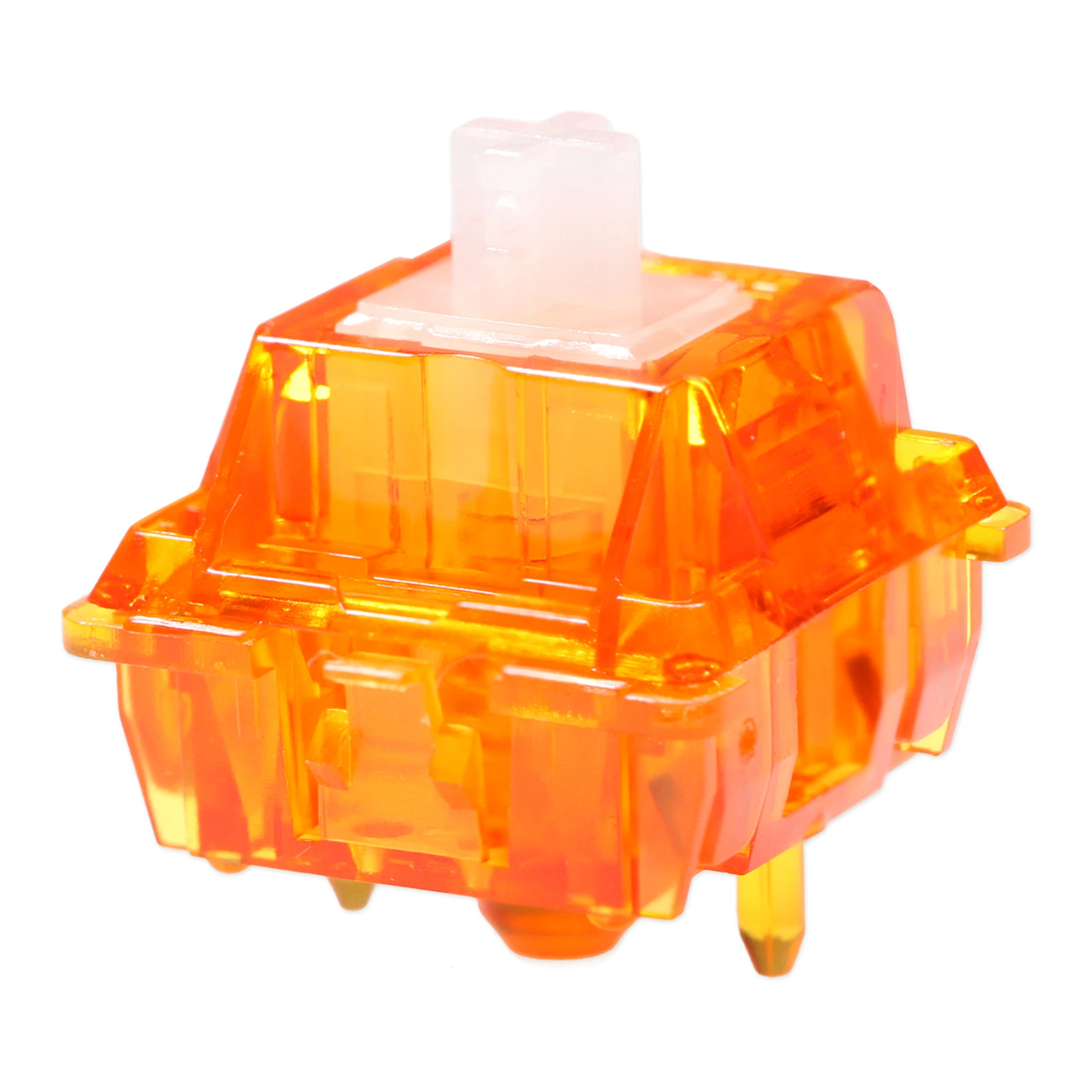 Prevail Epsilon Orange Switch Linear 68g 5pin SMD RGB MX stem switch for mechanical keyboard Nylon P3 60M Spring  About 18mm