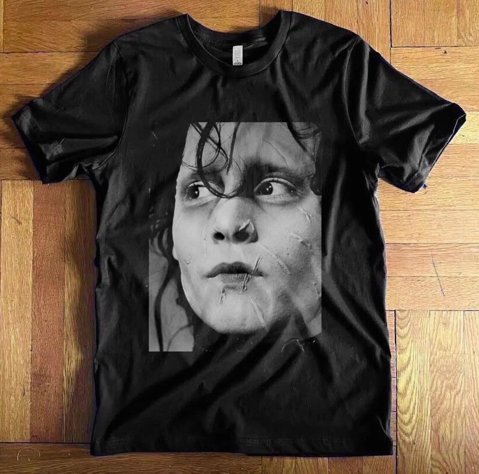 Футболка унисекс Эдвард ножницы (Bella Canvas)