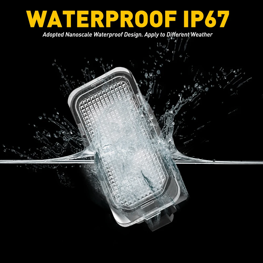 2 светодиодных фонаря номерного знака без ошибок автомобильные аксессуары для Ford