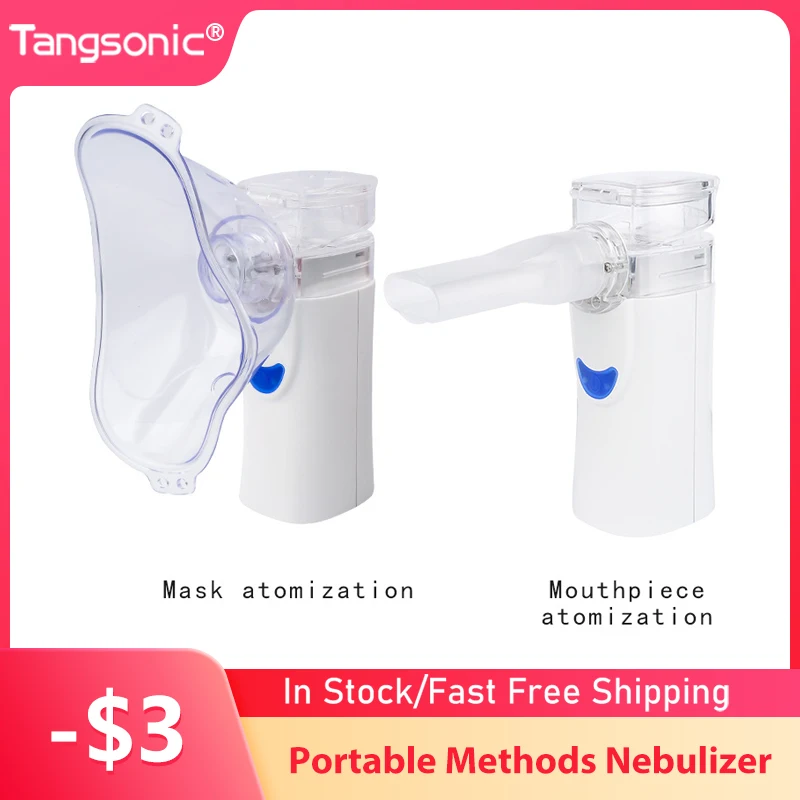 Tangsonic Portable  Ultrasonic Nebulizer Inhaler Atomizer For Baby Household Ultrasound Children'S Vaporizer Machine Humidifier