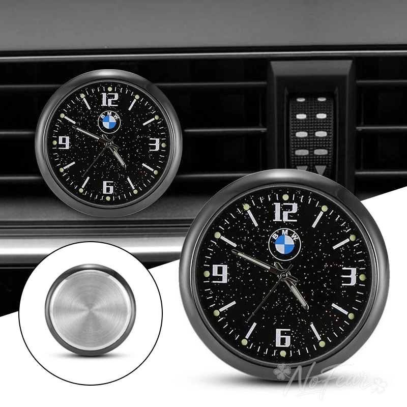 Фото Автомобильные часы-ночник «Звездная ночь» для BMW M E46 E90 E60 F30 G20 X1 X2 X3 X4 X5 X6 X7 Z4 i3 i4 i5 i7 M2 M3 F10, часы на приборную панель №1