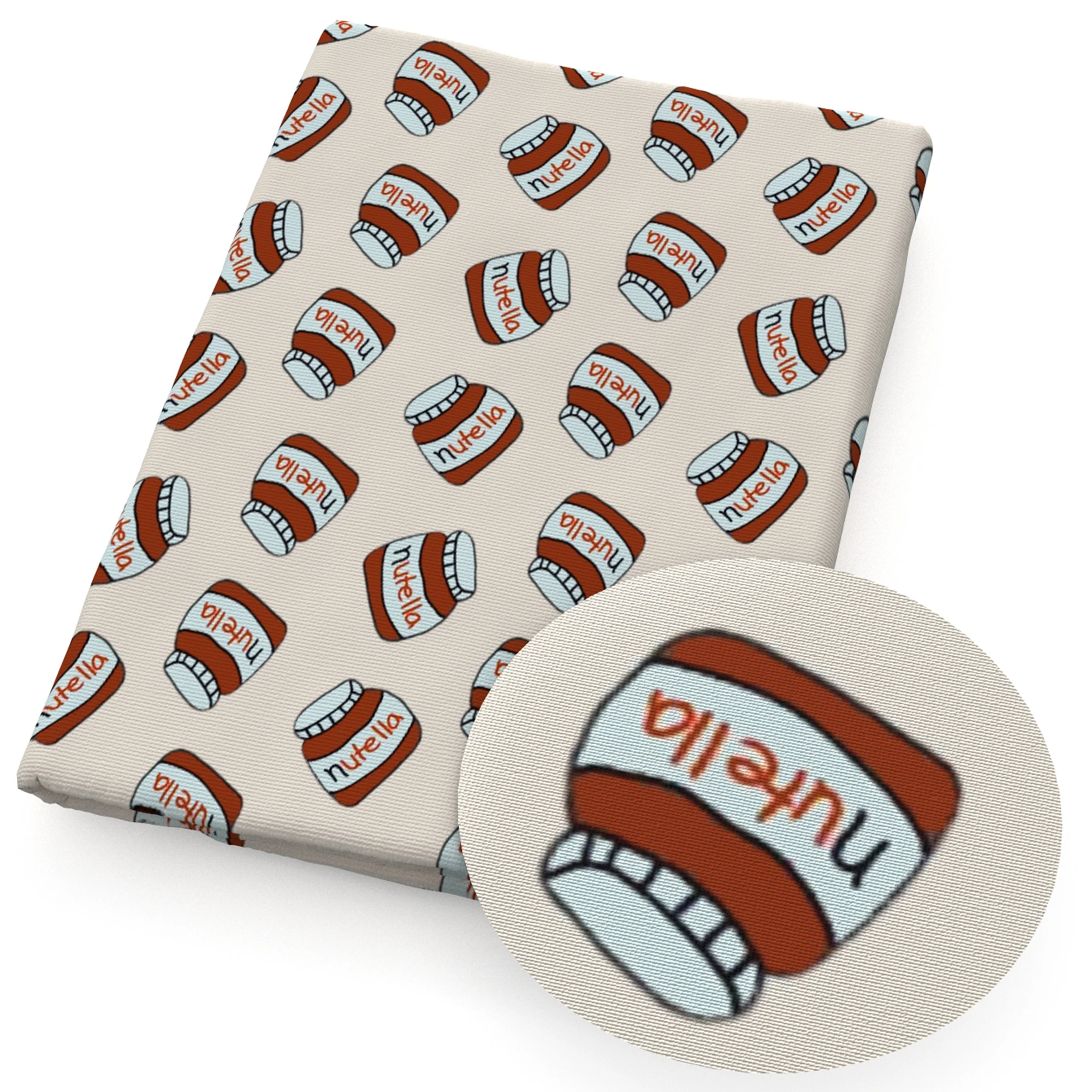 50*145 см еда серия пэчворк Печатный полиэстер женское шитье Рукоделие материал DIY