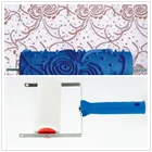 5 дюймовые ролики с узором для стен, инструменты для украшения, 5 дюймов, резиновая щетка, набор инструментов, 3D узор, обои, комната, Декор, машина для покраски 039Y