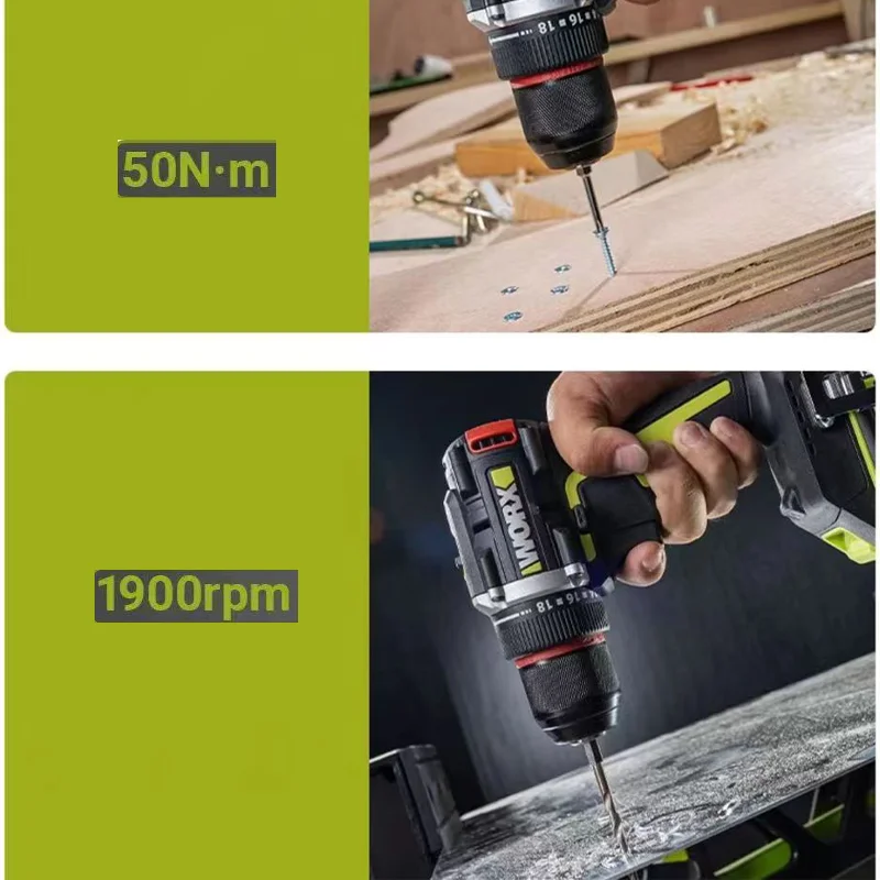 Электрическая дрель WORX WU173 Отвертка Аккумуляторные электроинструменты