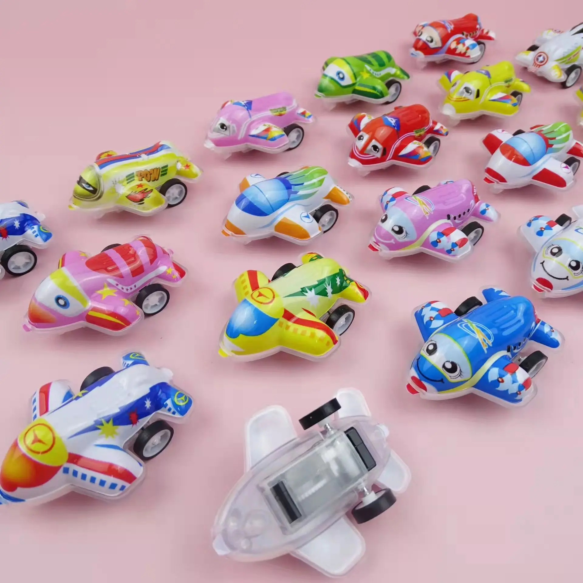 Детский игрушечный самолёт для мальчиков и девочек милый экшн-модель игрушка из