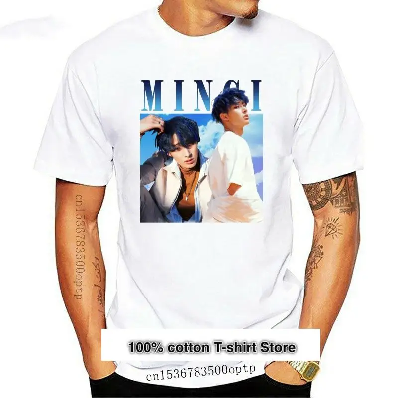 Ateez-camiseta negra de chico coreano ropa informal nueva Camiseta