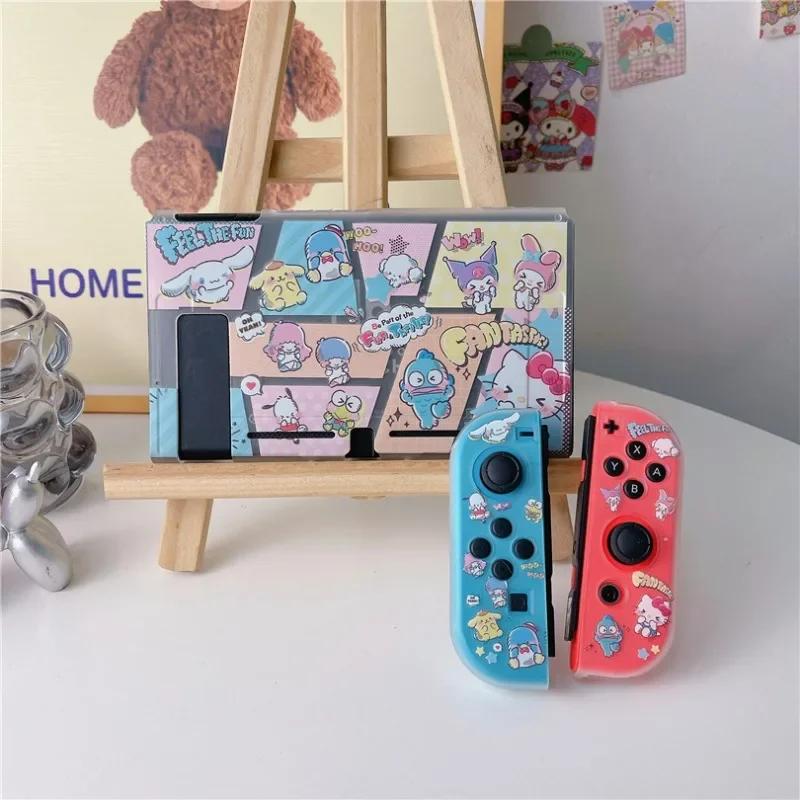 Оригинальный мультяшный чехол для Nintendo Switch Split NS Oled