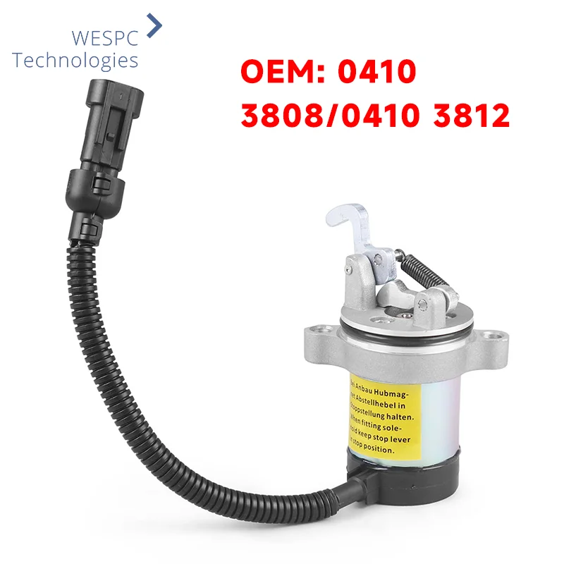 04103808 04103812 12V Электромагнитная катушка выключения подачи топлива для Deutz F3L F3M F4L F4M